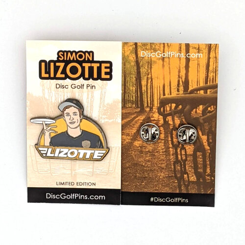 Simon Lizotte Disc Golf Pin