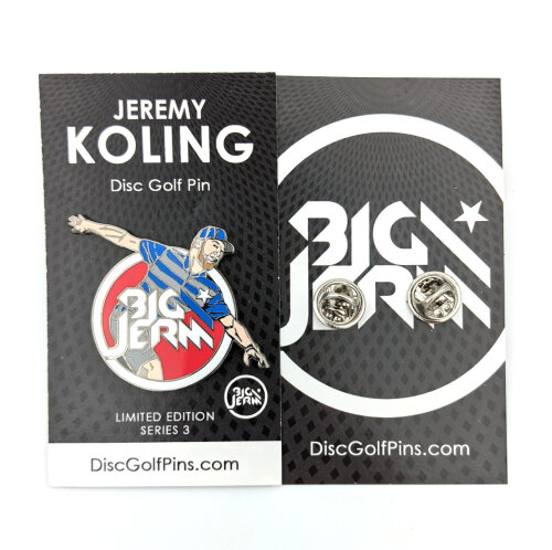 Jeremy Koling Disc Golf Pin