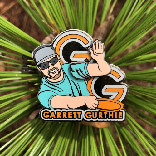 Garrett Gurthie Disc Golf Pin