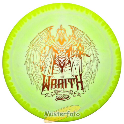 Garrett Gurthie 2021 Tour Series Halo Star Wraith 173-175g gelb-kupfer