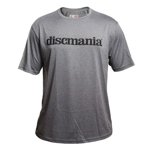 Discmania Heather Performance Tee - Bar Logo