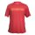 Discmania Heather Performance Tee - Bar Logo rot S