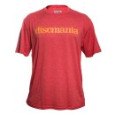 Discmania Heather Performance Tee - Bar Logo rot L