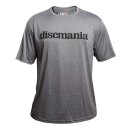Discmania Heather Performance Tee - Bar Logo grau L