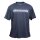 Discmania Heather Performance Tee - Bar Logo blau XL