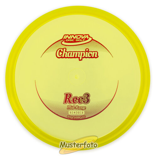 Champion Roc3 168g gelb