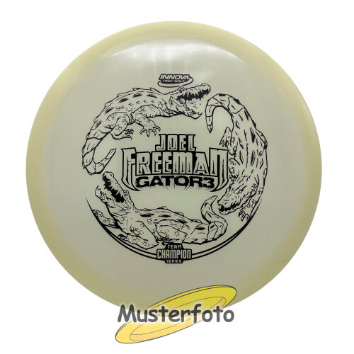 Joel Freeman 2021 Tour Series Glow Champion Gator3 173-175g perlweiß-schwarz