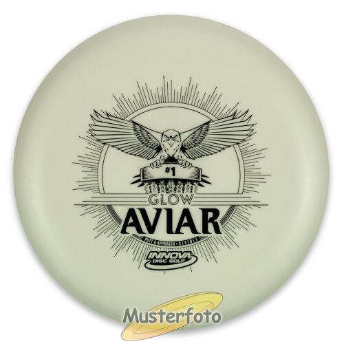 Glow DX Aviar Putter 175g rot