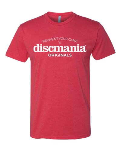 Discmania New Originals Tee rot XXL