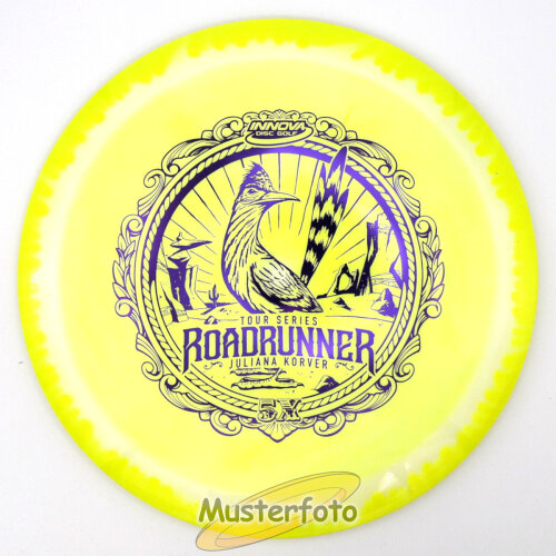 Juliana Korver 2022 Tour Series Halo Star Roadrunner 173g-175g gelb-blauviolett