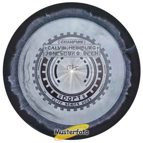 Calvin Heimburg 2022 Commemorative Halo Star Destroyer (Jonesboro Open) 173g-175g schwarz-schwarz