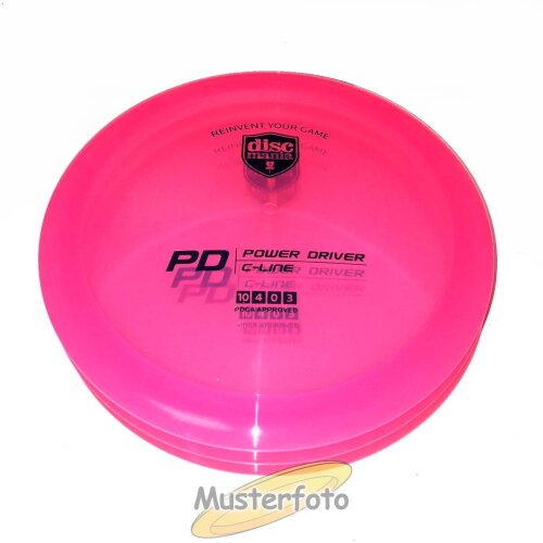 Discmania C-Line PD - 3er Set 176g pink