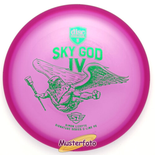 Sky God 4 - Simon Lizotte Signature Series C-Line P2 173g grün-violett