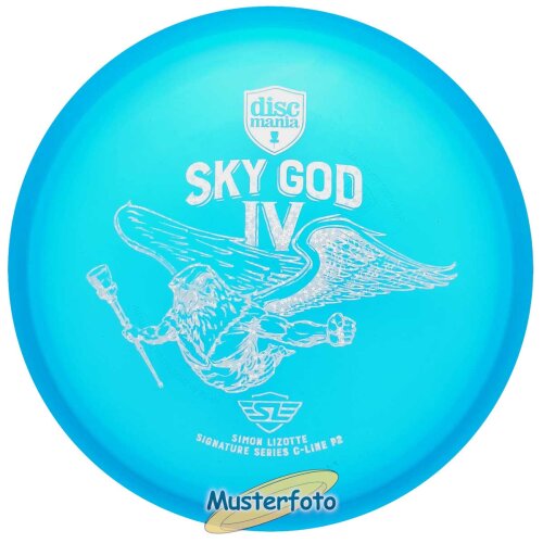 Sky God 4 - Simon Lizotte Signature Series C-Line P2 173g blau-silber (sterne)