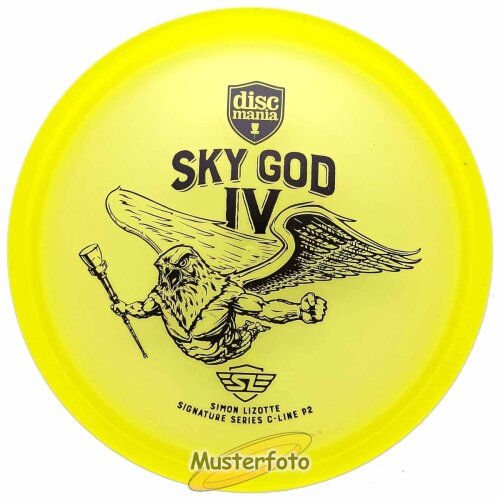 Sky God 4 - Simon Lizotte Signature Series C-Line P2 176g gelb-schwarz