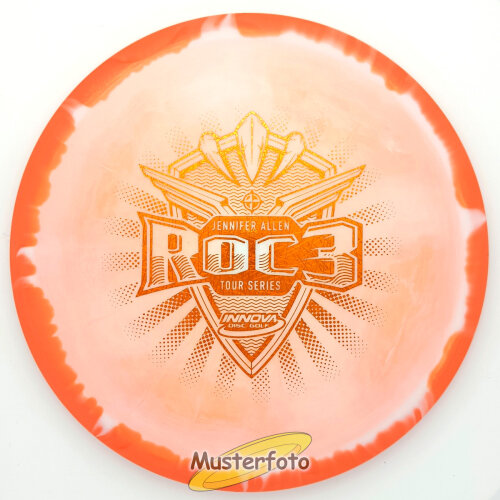Jennifer Allen 2022 Tour Series Halo Star Roc3 180g orange-shatterorange