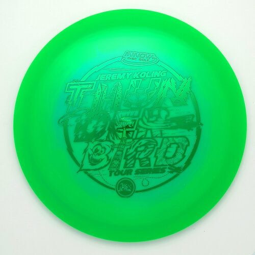 Jeremy Koling 2022 Tour Series Star Thunderbird swirly grün #4
