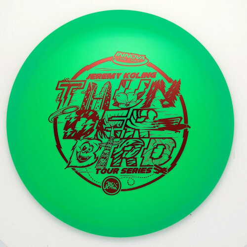 Jeremy Koling 2022 Tour Series Star Thunderbird swirly grün #13