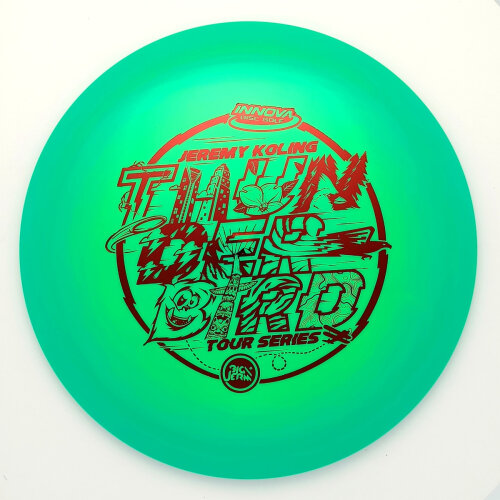 Jeremy Koling 2022 Tour Series Star Thunderbird swirly grün #14