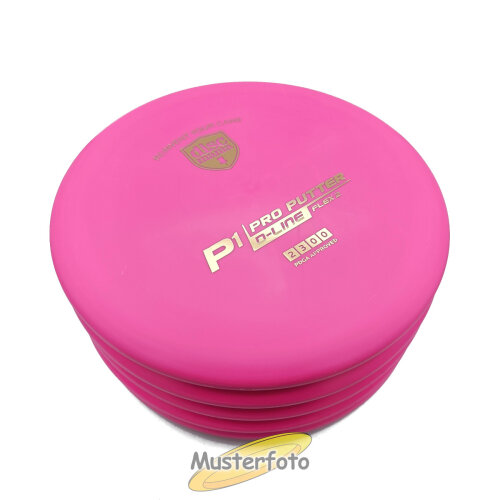 Discmania D-Line P1 - Flex 2 - 5-Pack 173g pink