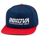 Innova Burst Logo Baseball Cap dunkelblau-rot