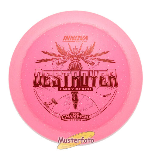 Emily Beach 2023 Tour Series Metal Flake Champion Color Glow Destroyer