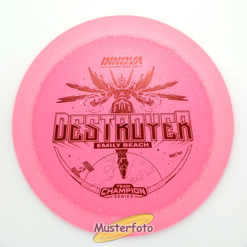 Emily Beach 2023 Tour Series Metal Flake Champion Color Glow Destroyer 173g-175g pink-gold