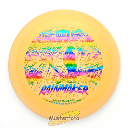 Eagle McMahon Creator Series Color Glow D-Line Rainmaker (Flex3) 173g orange shatter rainbow