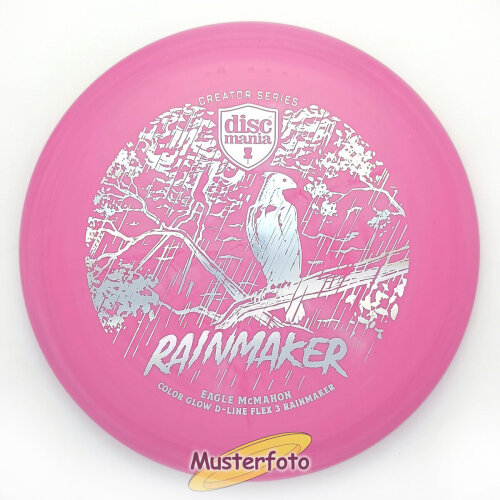 Eagle McMahon Creator Series Color Glow D-Line Rainmaker (Flex3) 173g pink silber reflex