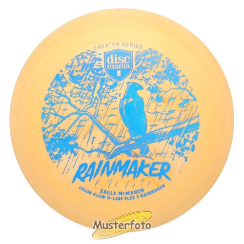 Discmania Practice Set (Lite PRO Basket) + 3x Eagle McMahon Color Glow Rainmaker