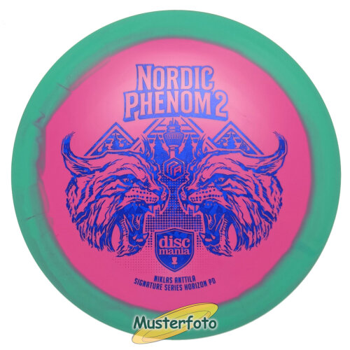 Nordic Phenom 2 - Niklas Anttila Signature Series Horizon PD 174g grün-pink shatter-blau