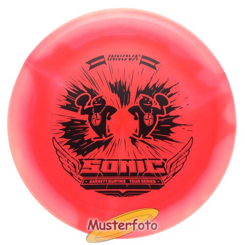 Garrett Gurthie 2023 Tour Series Glow Halo Champion Sonic 173g-175g weiß-schwarz