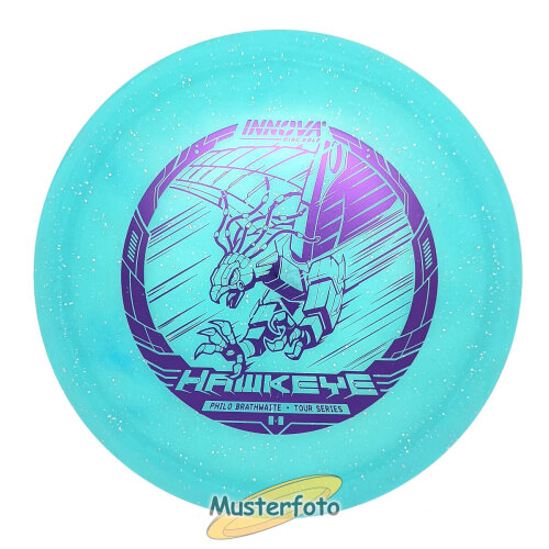 Philo Brathwaite 2023 Tour Series Metal Flake Champion Color Glow Hawkeye