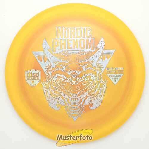 Nordic Phenom - Niklas Anttila Signature Series S-line PD 171g swirly-gelborange silber-holo