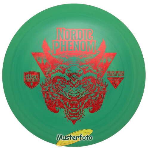 Nordic Phenom - Niklas Anttila Signature Series S-line PD 174g grün shatter-rot