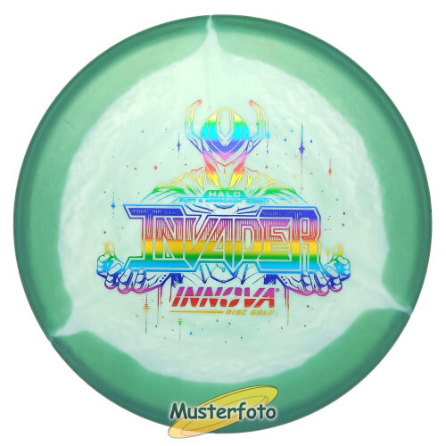 Halo Star Invader 173g-175g grün-weiß rainbow