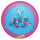 Halo Star Invader 167g pink-hellblau jellybean