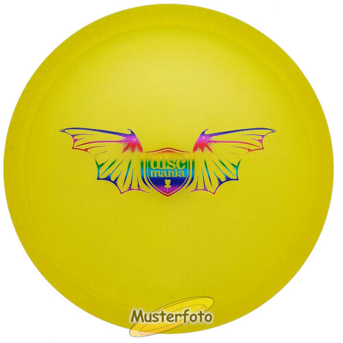 Limited Edition Metal Flake C-line MD3 (Night Wings Stamp) 177g gelb rainbow