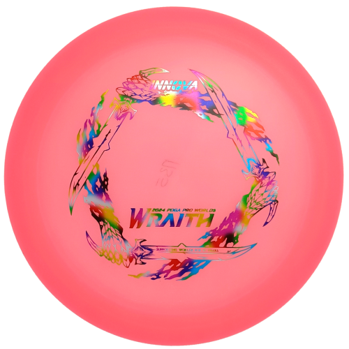 Limited Edition Classic Color Glow Champion Wraith (2024 PDGA Worlds) 173g-175g pink jellybean