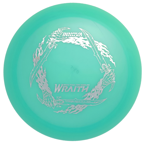 Limited Edition Classic Color Glow Champion Wraith (2024 PDGA Worlds) 173g-175g türkis moneystamp