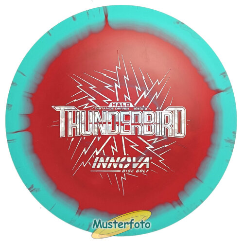 Halo Star Thunderbird 173g-175g türkis-rot-shatter-silber