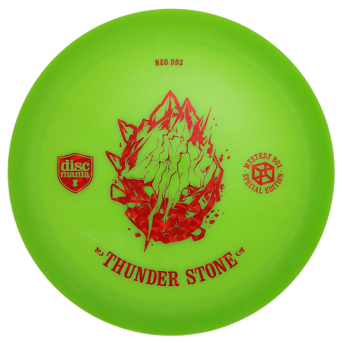 Limited Edition Neo DD3 (Thunder Stone) 175g hellgrün rot