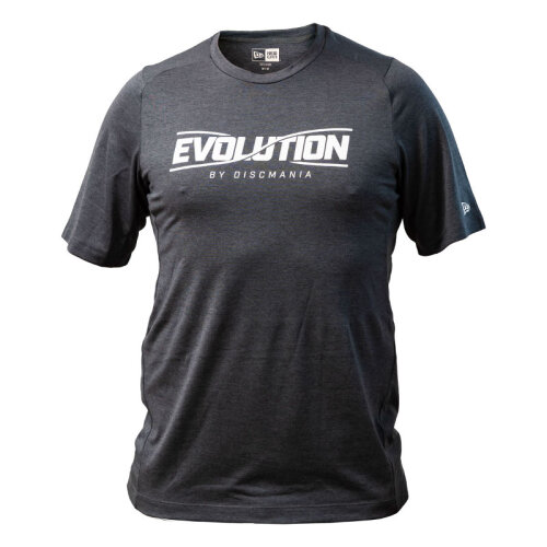 Discmania Evolution Performance Crew Tee-S-hellblau
