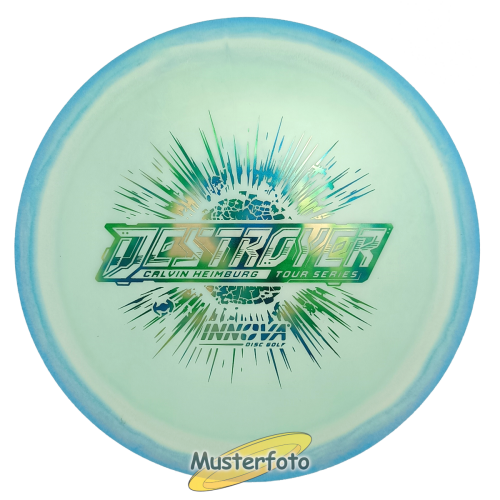 Calvin Heimburg 2024 Tour Series Proto Glow Halo Star Destroyer 173g-175g türkis blau-grün
