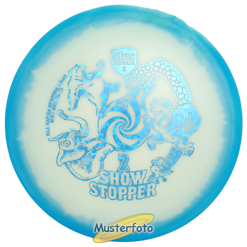 Show Stopper 2 - Ella Hansen Signature Series Color Glow Horizon C-Line FD 176g blau-weiß shatter-blau
