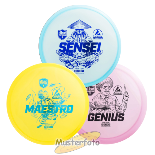 Discmania Active Premium Starter Set Farbkombination 3