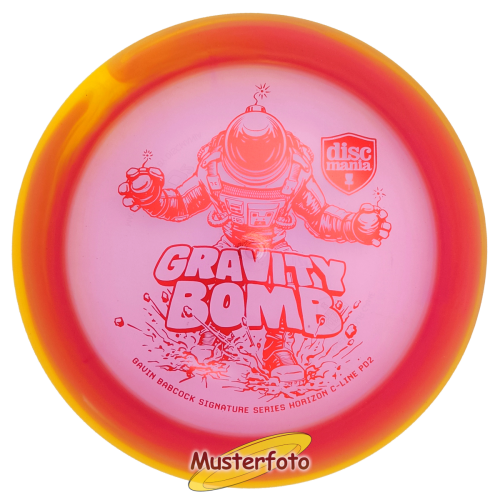 Gravity Bomb - Gavin Babcock Signature Series Horizon C-Line PD2 175g gelb-violett rot