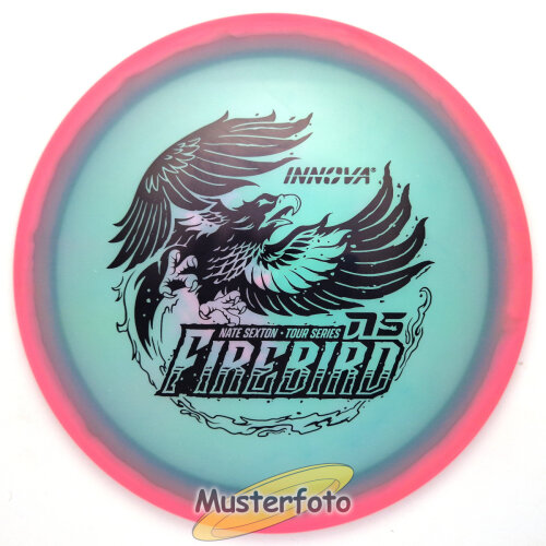 Nate Sexton 2025 Tour Series Proto Glow Halo Champion Firebird 173g-175g pink-türkis schwarz