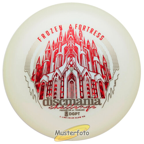 Limited Edition Color Glow C-Line P2x (Discmania Challenge Fundraiser) 174g weiß#2