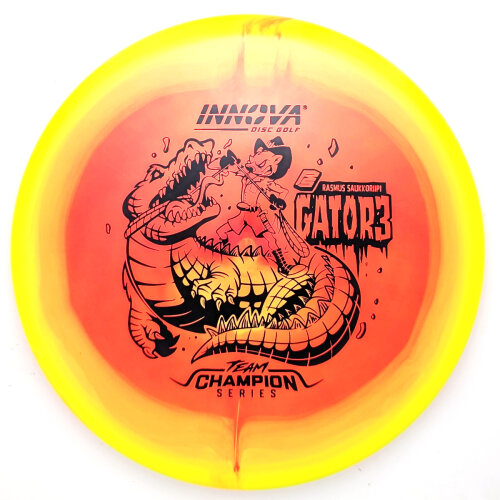 Rasmus Saukkoriipi 2026 Tour Series Halo Champion Gator3 173g-175g gelb schwarz
